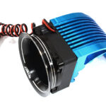42mm Motor Heatsink + 40x40mm Fan w/ Intake Ram Funnel for Most 1/8 & 1/10 RC