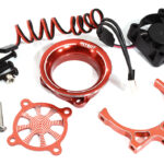 Thermo Controlled 30x30mm Fan w/ Intake Ram Funnel for 35-36mm Motor 540 & 550