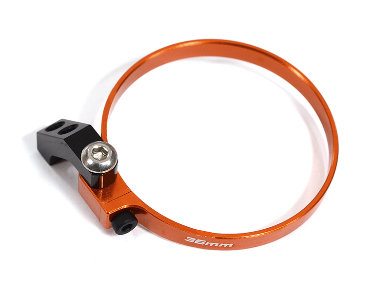 C30961ORANGE Alloy Clamp Type Cooling Fan Mount for 36mm Size Electric R/C Motor - Image 1