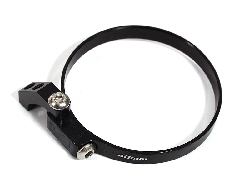 C30962BLACK Alloy Clamp Type Cooling Fan Mount for 40mm Size Electric R/C Motor - Image 1