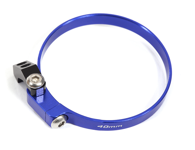 C30962BLUE Alloy Clamp Type Cooling Fan Mount for 40mm Size Electric R/C Motor - Image 1