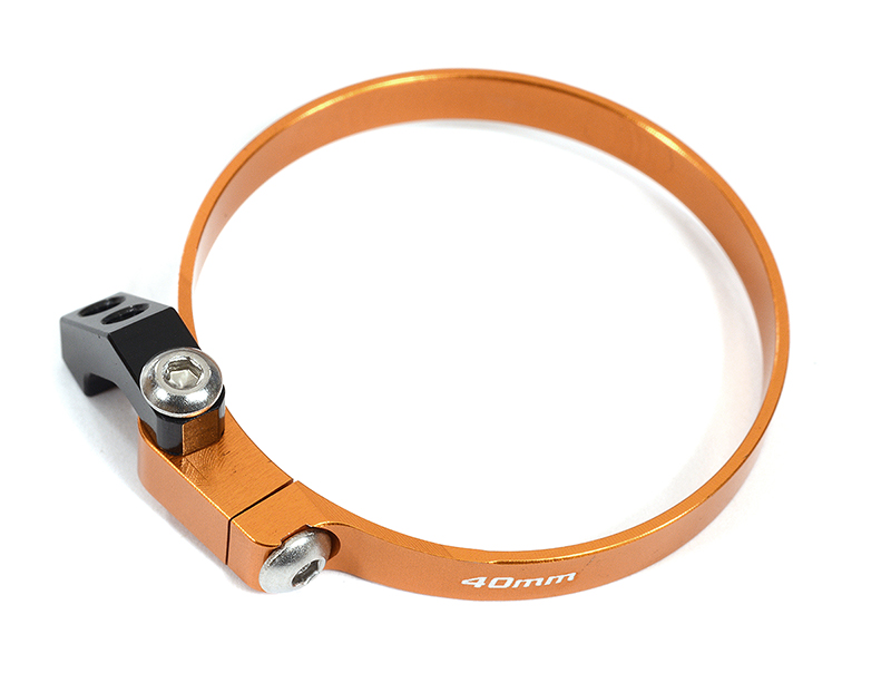 C30962GOLD Alloy Clamp Type Cooling Fan Mount for 40mm Size Electric R/C Motor - Image 1