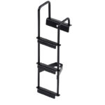 Stainless Steel Realistic Exterior Ladder Add-On for Tamiya 1/14 Tractor Truck