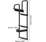 Stainless Steel Realistic Exterior Ladder Add-On for Tamiya 1/14 Tractor Truck - Image 2