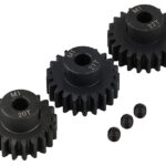 Billet Steel Pinion Gears 20T, 21T & 22T MOD1 Pitch 5mm Shaft for 1/8 Brushless