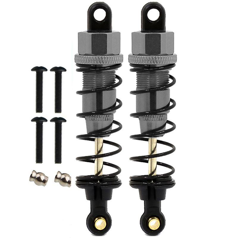 C30971GUN Billet Machined Shock Set (2) for Tamiya Scale Off-Road CC01 (L=74mm) - Image 1