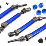 Front & Rear Universal Drive Shaft Set for Traxxas 1/10 Slash 4X4 6851X 6852X