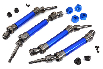 Front & Rear Universal Drive Shaft Set for Traxxas 1/10 Slash 4X4 6851X 6852X