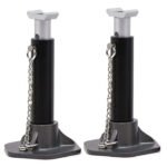 Adjustable Heights 61-88mm Model Jack Stands (2) for 1/10 Scale