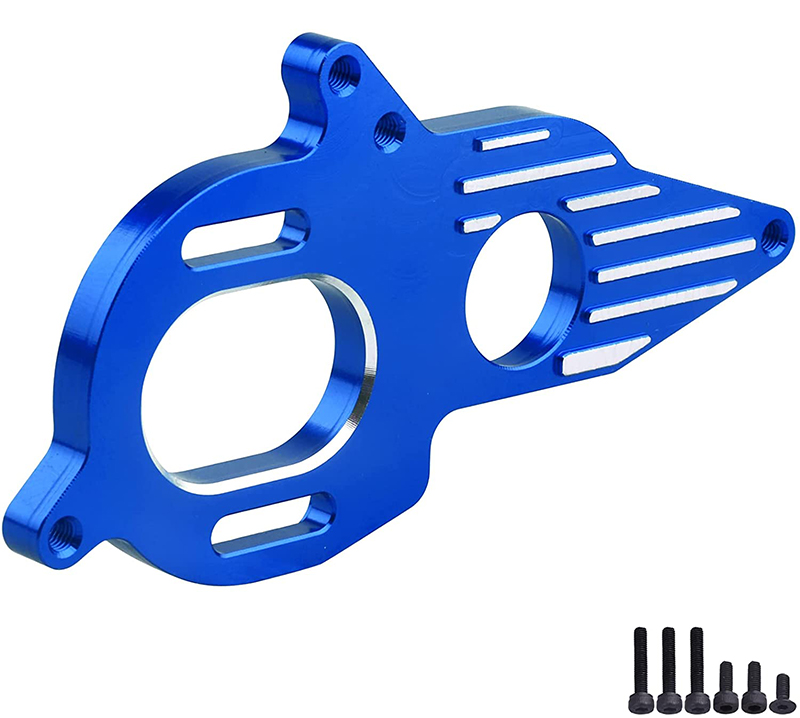 C31007BLUE Alloy Motor Heatsink Mount for Arrma 1/10 Granite 4X4 3S BLX - Image 1