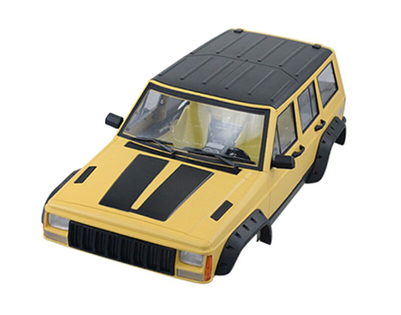 C31023YELLOW Realistic LX10 Hard Plastic Body Kit for 1/10 Scale Off-Road Crawler WB=313mm - Image 1
