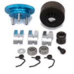 1/8 Nitro Flywheel, Clutch & 14T Clutch Bell Set for 21-28 Size Engine