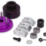 1/8 Nitro Flywheel, Clutch & 14T Clutch Bell Set for 21-28 Size Engine