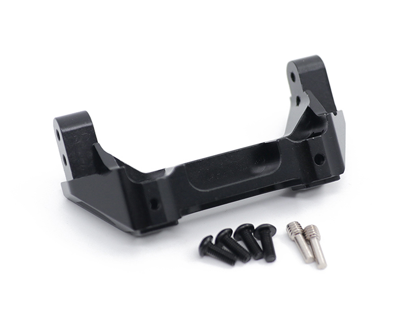 C31037BLACK Alloy Rear Bumper Mount for Traxxas TRX-4 Scale & Trail Crawler - Image 1