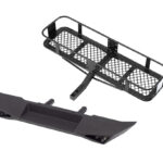 Realistic 1/10 Rear Bumper w/ LED & Luggage Rack for TRX-4 & SCX-10 (43mm)
