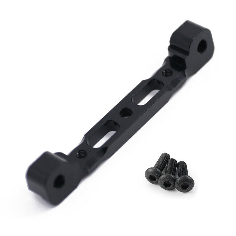 C31073BLACK Alloy Front Upper Pin Mount for Arrma 1/8 Kraton 6S BLX, Senton, Typhon AR330379 - Image 1