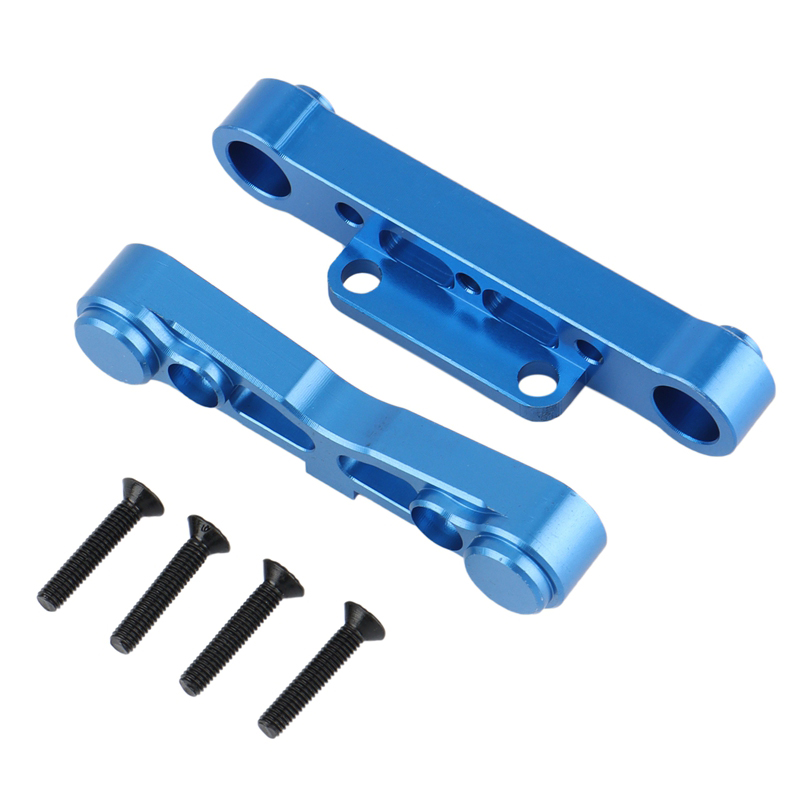 C31077BLUE Alloy Rear Lower Arm Mounts for Arrma 1/8 Kraton 6S BLX, Senton, Typhon AR330379 - Image 1