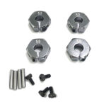 12mm Hex Wheel (4) Hub 5mm Thick for 1/10 Traxxas, Axial, Tamiya, Drift & TC