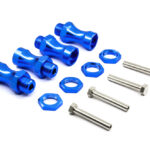 12-to-17mm Conversion Alloy Hex Wheel (4) Hub +25mm Offset for 1/10 Scale RC