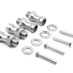 12-to-17mm Conversion Alloy Hex Wheel (4) Hub +25mm Offset for 1/10 Scale RC