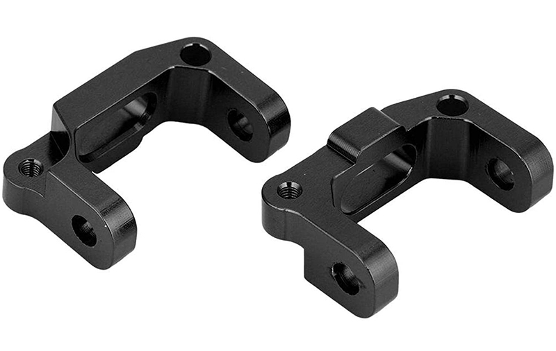 C31091BLACK Alloy Caster Blocks for Tamiya Scale Off-Road CC01 - Image 1