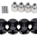 12mm Hex Wheel (4) Hub 15mm Thick for 1/10 Scale Truck & Buggy