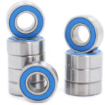 Low Friction Rubber Sealed Ball Bearings (10) 5x11x4mm for RC Vehicles