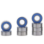Low Friction Rubber Sealed Ball Bearings (15) 5x11x4mm for RC Vehicles