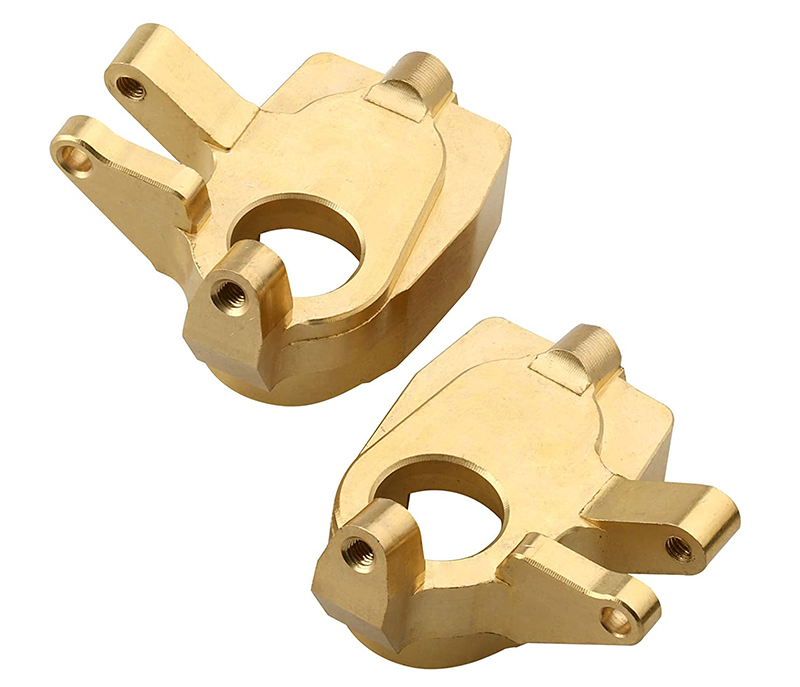 C31114 Brass 54g Each Steering Blocks for Axial 1/10 SCX10 III & Capra 1.9 232006 - Image 1