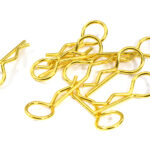 Bent-Up Body Clips (10) for 1/10 RC Cars & Trucks (LxW=24x9mm)