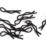 Bent-Up Body Clips (10) for 1/10 RC Cars & Trucks (LxW=25x7mm)