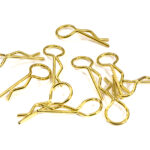 Bent-Up Body Clips (10) for 1/10 RC Cars & Trucks (LxW=24x9mm)