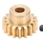 Machined Brass 16g Pinion Gear 5mm Bore 32P 17T for Axial 1/10 RBX10 Ryft 4WD