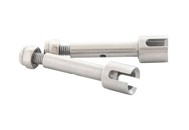 C31162 Stainless Steel Rear Wheel Axles for Losi 1/18 Mini-T 2.0 - Image 1