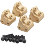 Brass Alloy 45g Total Suspension Linkage Mounts for Axial 1/10 SCX10 II