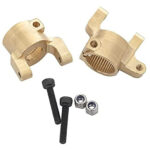 Brass Alloy 19g Each Caster Blocks for Axial 1/10 SCX10 II