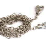 Realistic 1/10 Scale Metal Drag Chain w/ Tow Hooks for Off-Road Crawler