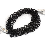 Realistic 1/10 Scale Metal Drag Chain w/ Tow Hooks for Off-Road Crawler