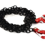 Realistic 1/10 Scale Metal Drag Chain w/ Tow Hooks for Off-Road Crawler