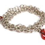 Realistic 1/10 Scale Metal Drag Chain w/ Tow Hooks for Off-Road Crawler