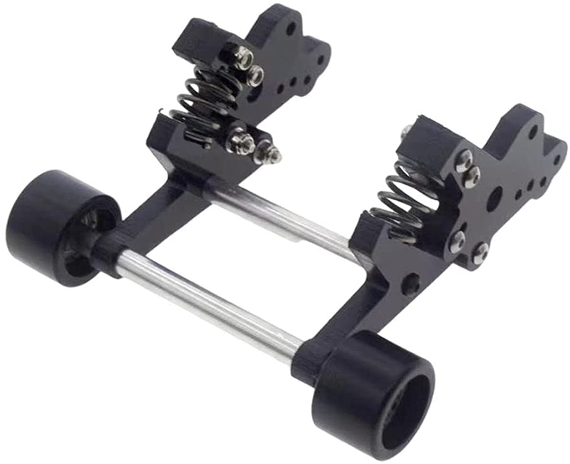 C31198BLACK Wheelie Bar Set for Losi 1/8 LMT 1.0 4WD Monster Truck - Image 1