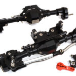 Reversible Rotation F&R Axle Assembly w/ Internals for 1/10 SCX10 II & SCX10 III