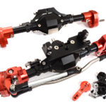 Reversible Rotation F&R Axle Assembly w/ Internals for 1/10 SCX10 II & SCX10 III