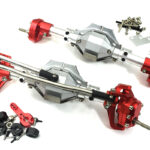 Reversible Rotation F&R Axle Assembly w/ Internals for 1/10 SCX10 II & SCX10 III