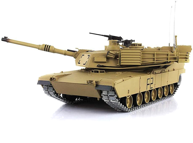 C31223 1/16 Scale USA M1A2 Abrams Main Battle Tank, 2.4Ghz R/C Model HL3918-1Pro 7.0 - Image 1