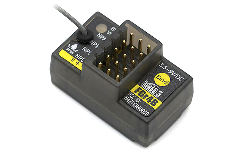 C31225 FlySky FS FGr4B 2.4Ghz ISM 4 Channel Single Antenna Receiver - Image 1