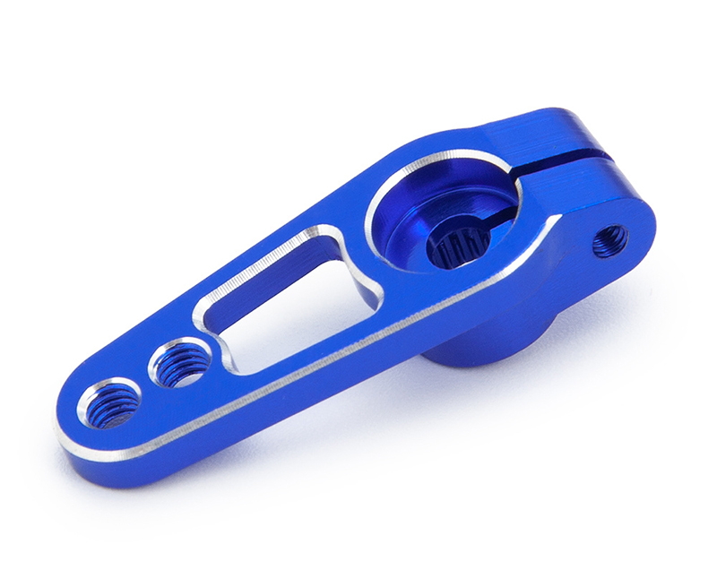 C31230BLUE Billet Machined Alloy Servo Horn 25T for Futaba Servo (r=15, 19mm) - Image 1