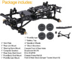 Complete Alloy Conversion Kit w/ 133 Wheelbase for Axial 1/24 SCX24 C10 Crawler - Image 2