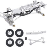 Complete Alloy Conversion Kit w/ 133 Wheelbase for Axial 1/24 SCX24 C10 Crawler