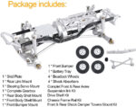 Complete Alloy Conversion Kit w/ 133 Wheelbase for Axial 1/24 SCX24 C10 Crawler - Image 2